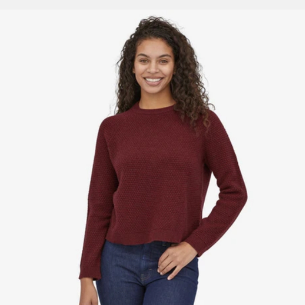 Patagonia Women's Crew Neck Sweater - Burgundy